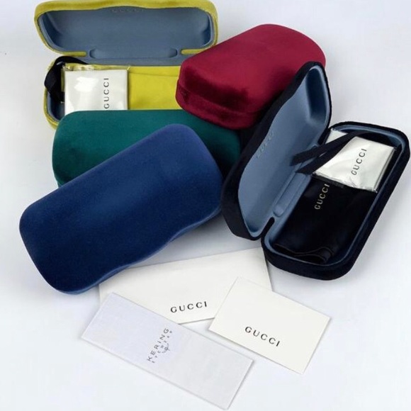 New - Gucci Grey Gradient  Square Ladies Sunglasses GG0102S 001 54 - Picture 10 of 10